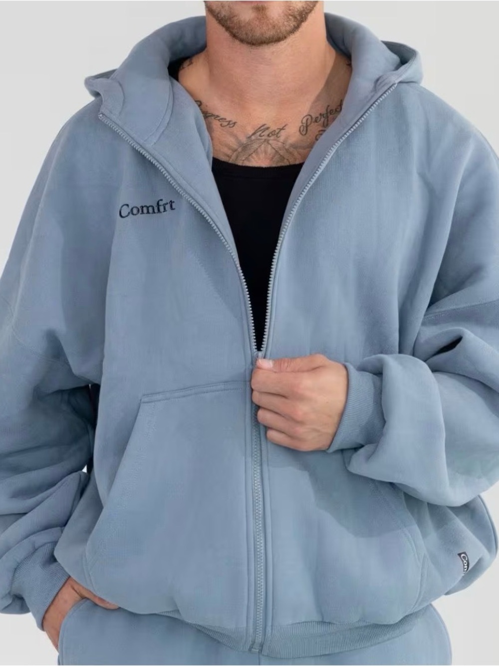 Comfrt  Cloud Zip-Up Hoodie